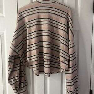 FP Movement by Free People Striped Crop Top